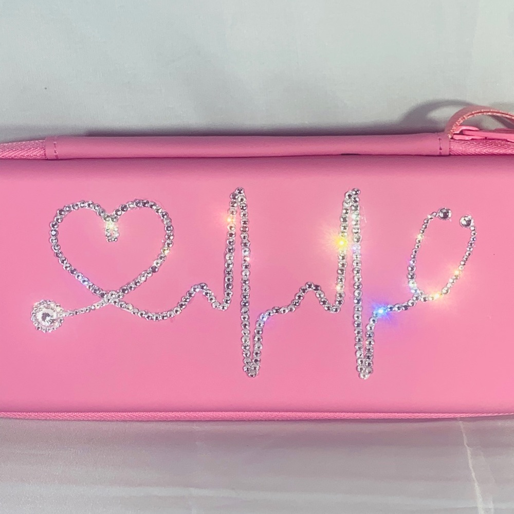 Pink Stethoscope Storage Case